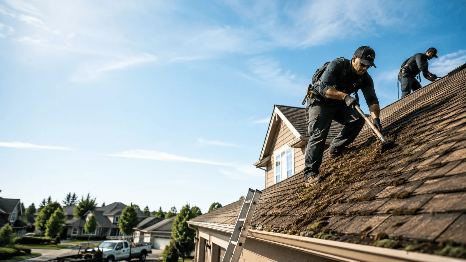 Roof Moss Removal in Dexter, OR near me